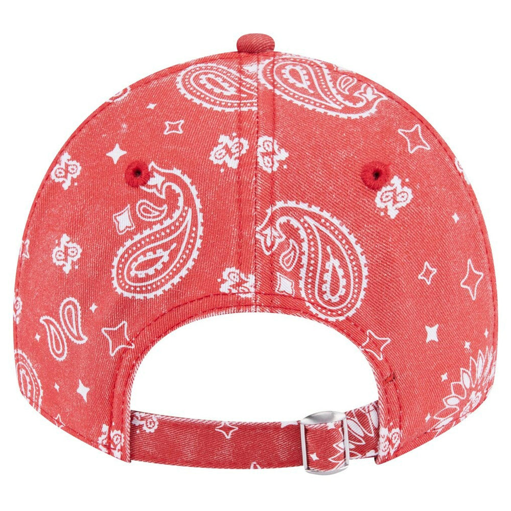 San Francisco 49ers New Era Women's Paisley 9TWENTY Adjustable Hat Scarlet | NFL