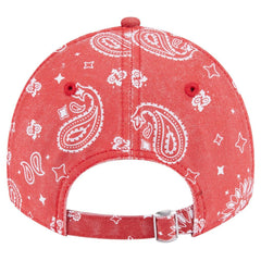 San Francisco 49ers New Era Women's Paisley 9TWENTY Adjustable Hat Scarlet | NFL