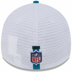 Jacksonville Jaguars New Era 2024 NFL Training Camp 39THIRTY Flex Hat White/Teal | NFL