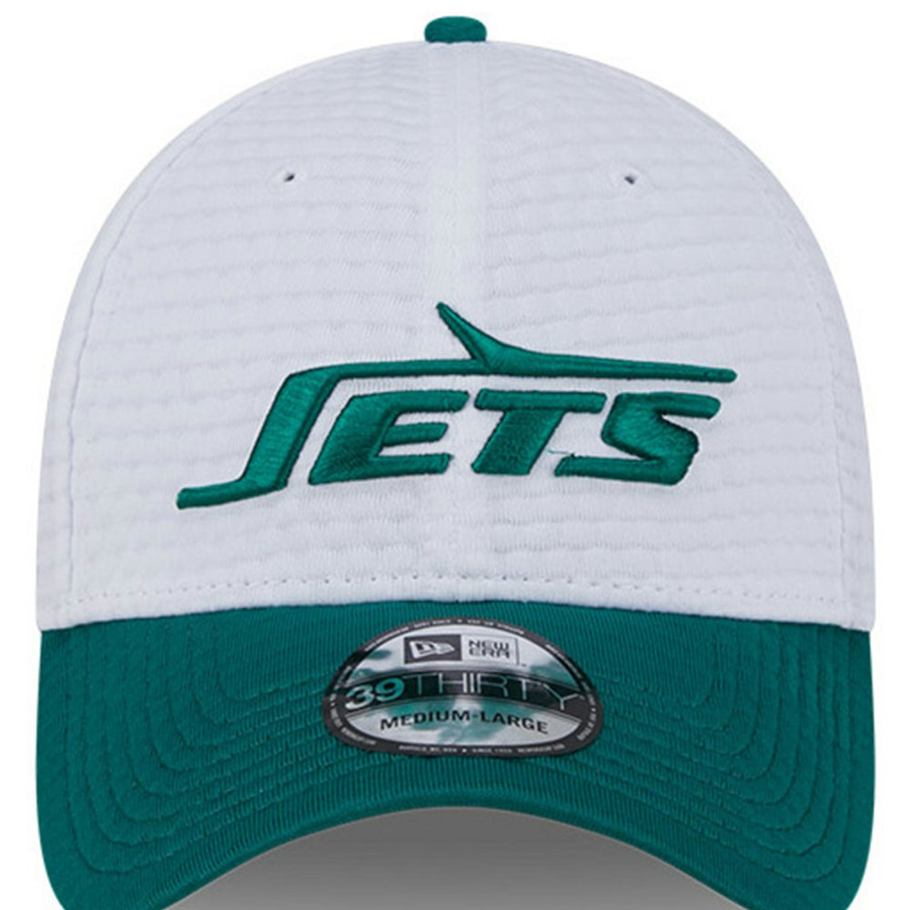 New York Jets New Era 2024 NFL Training Camp 39THIRTY Flex Hat White/Green | NFL