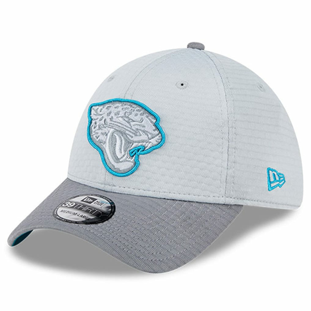 Jacksonville Jaguars New Era 2024 NFL Training Camp 39THIRTY Flex Hat Gray | NFL