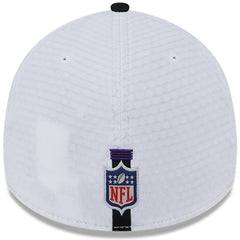 Baltimore Ravens New Era 2024 NFL Training Camp 39THIRTY Flex Hat White/Black | NFL