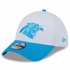 Carolina Panthers New Era 2024 NFL Training Camp 39THIRTY Flex Hat White/Blue | NFL