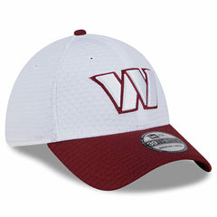 Washington Commanders New Era 2024 NFL Training Camp 39THIRTY Flex Hat White/Burgundy | NFL