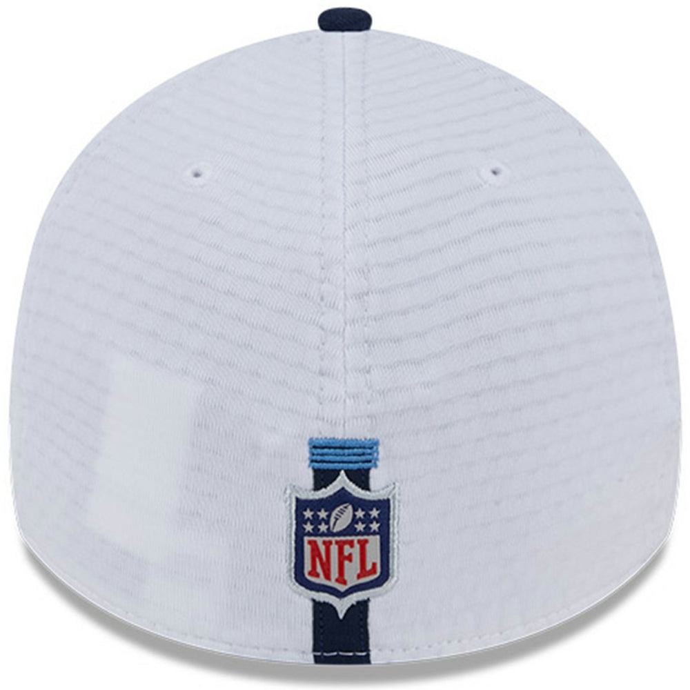 Tennessee Titans New Era 2024 NFL Training Camp 39THIRTY Flex Hat White/Navy | NFL