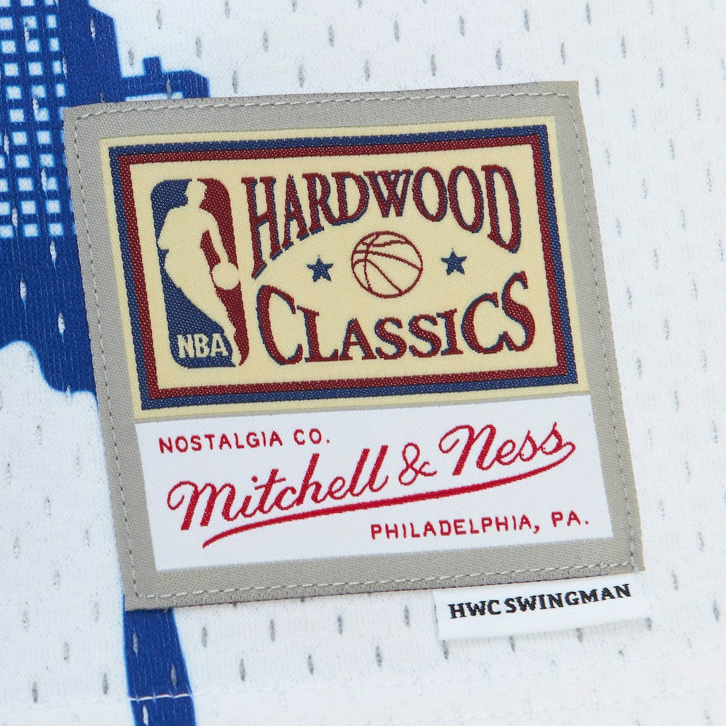 Philadelphia 76ers x Tats Cru Hardwood Classics Fashion Jersey White - NBA