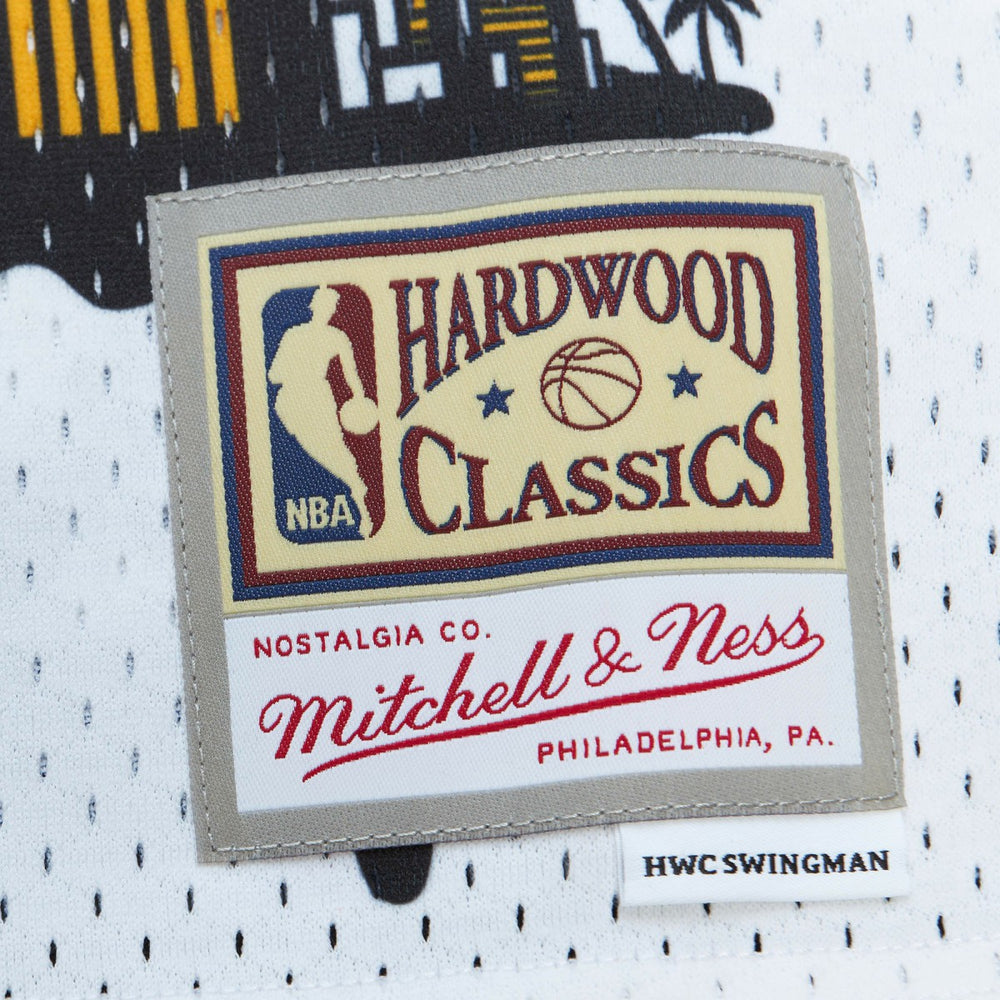 Miami Heat x Tats Cru Hardwood Classics Fashion Jersey White - NBA