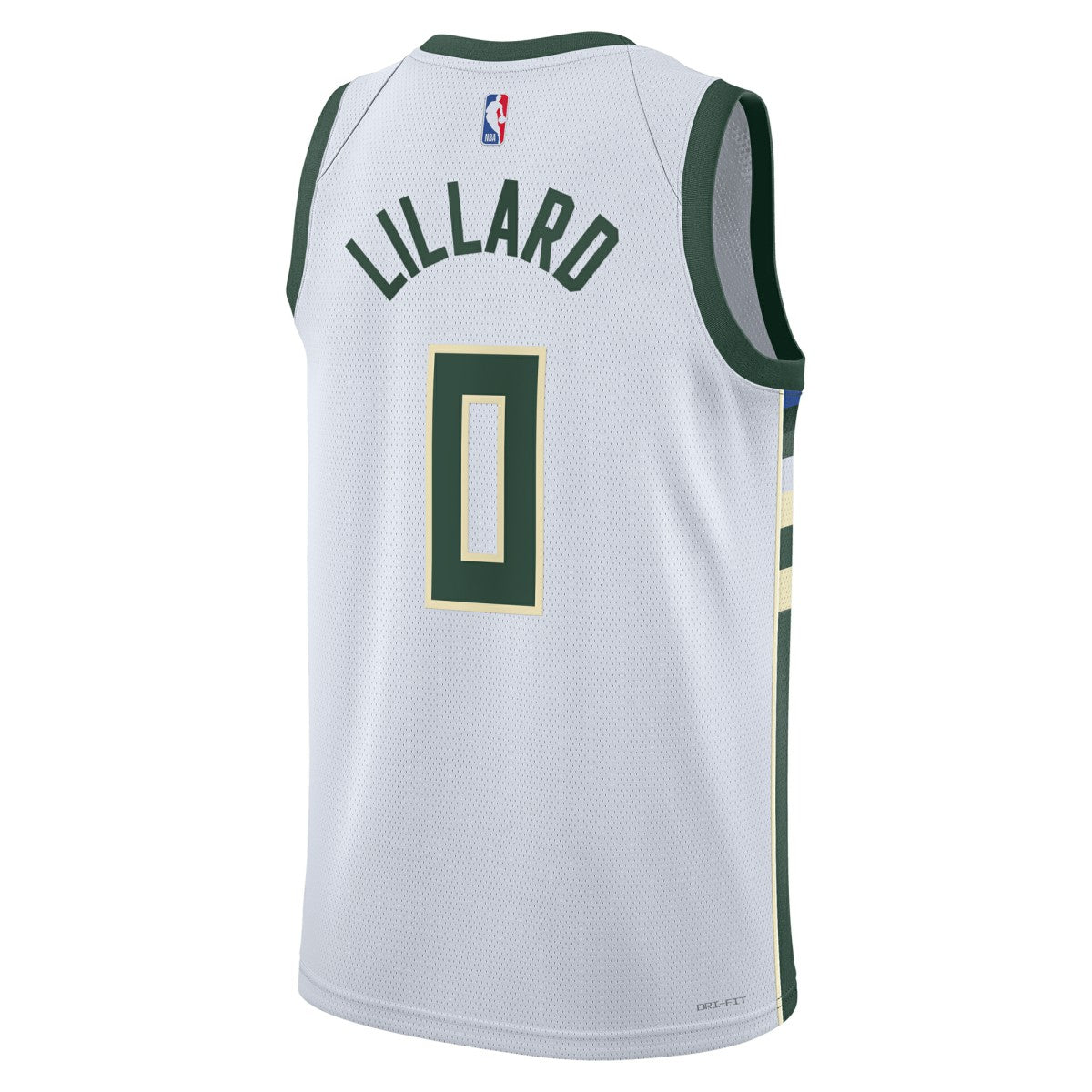 Damian Lillard Milwaukee Bucks Unisex Fear The Deer Swingman Player Jersey Association Edition White - NBA