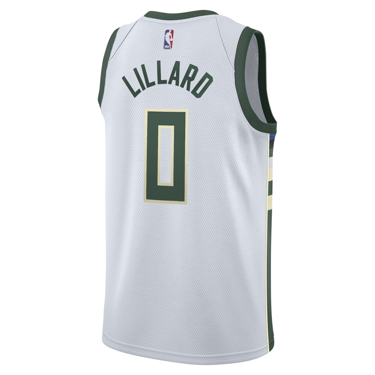Damian Lillard Milwaukee Bucks Unisex Swingman Player Jersey Association Edition White - NBA
