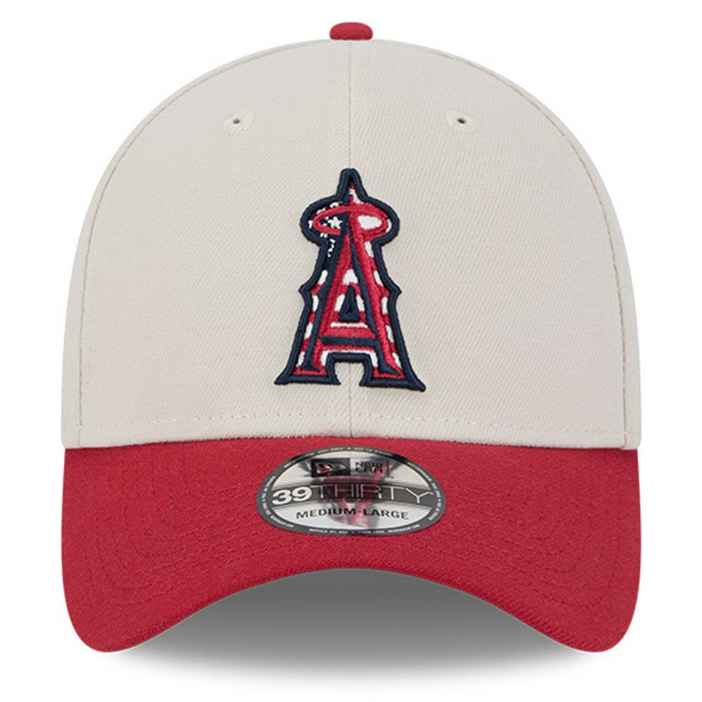 Los Angeles Angels New Era 2024 Fourth of July 39THIRTY Flex Hat - MLB