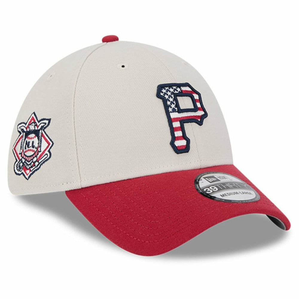Pittsburgh Pirates New Era 2024 Fourth of July 39THIRTY Flex Hat - MLB
