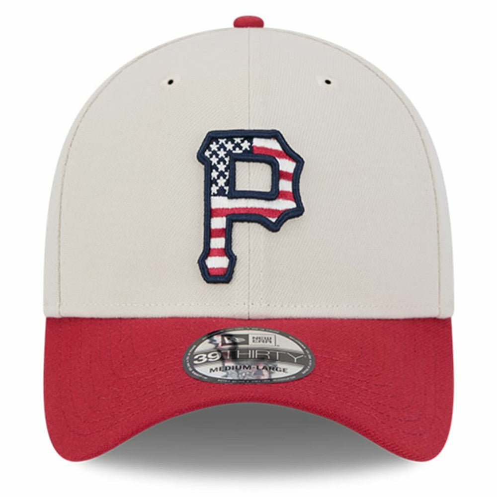 Pittsburgh Pirates New Era 2024 Fourth of July 39THIRTY Flex Hat - MLB