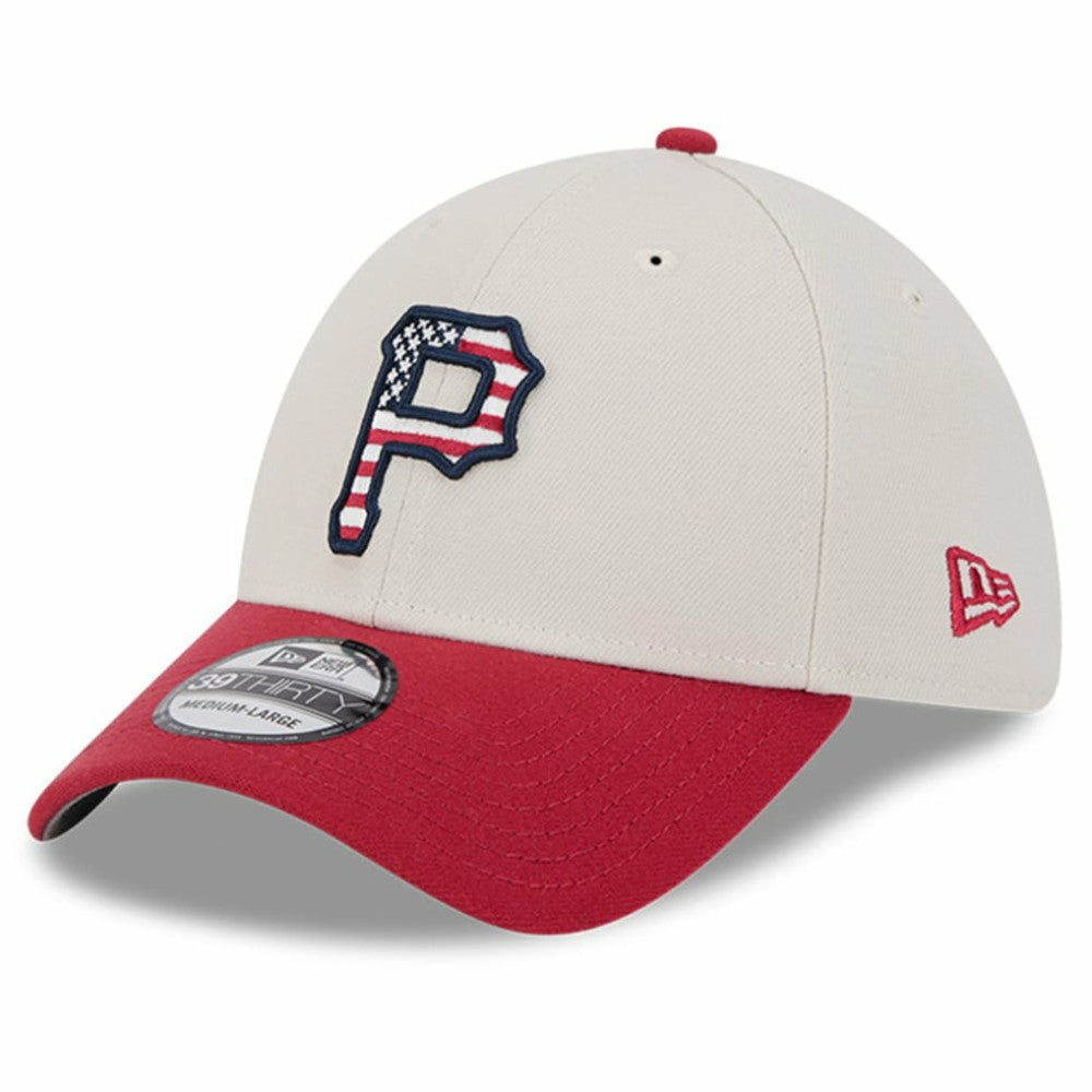 Pittsburgh Pirates New Era 2024 Fourth of July 39THIRTY Flex Hat - MLB
