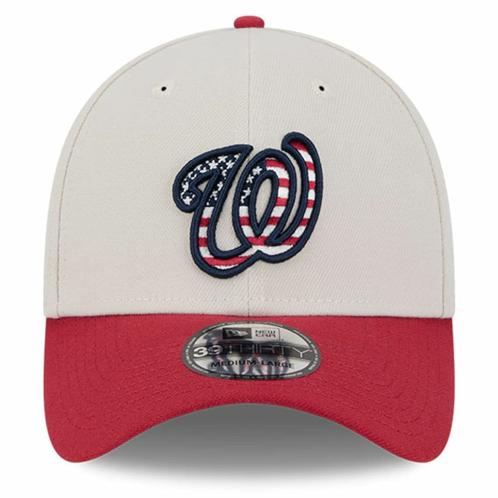 Washington Nationals New Era 2024 Fourth of July 39THIRTY Flex Hat - MLB