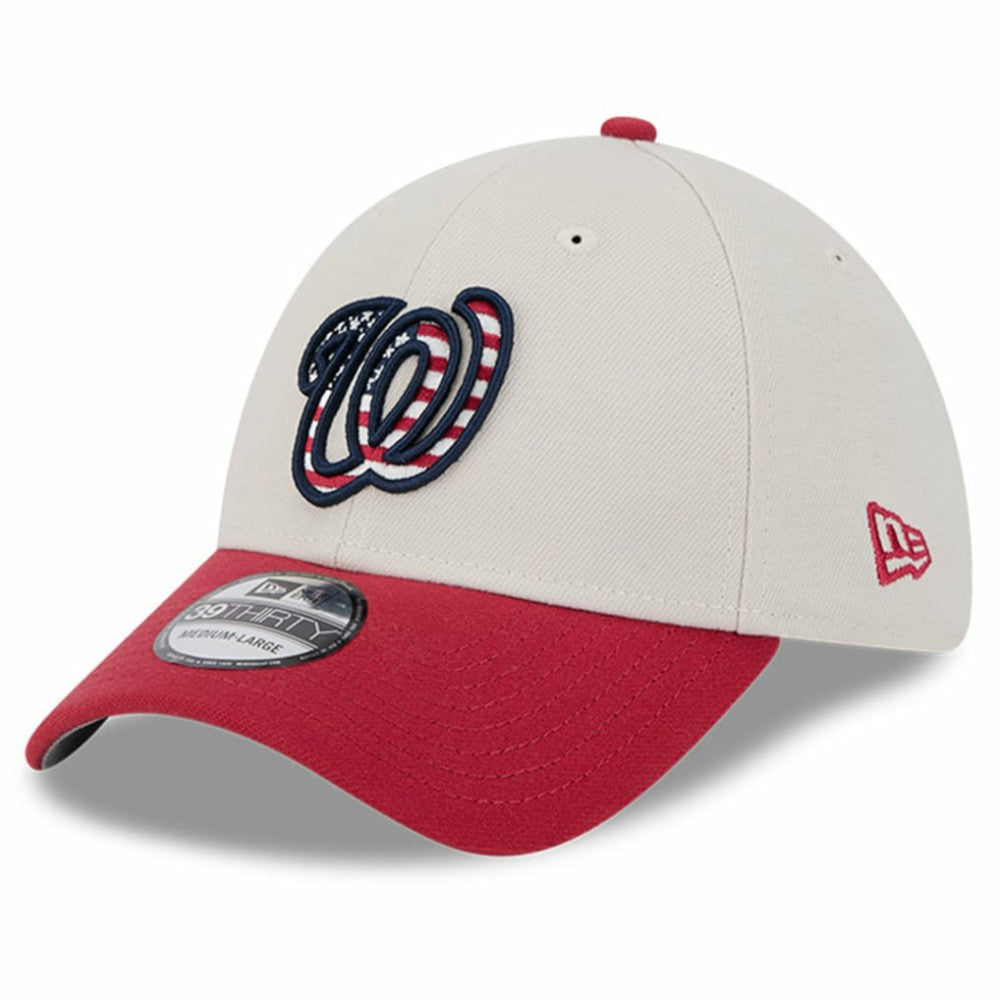 Washington Nationals New Era 2024 Fourth of July 39THIRTY Flex Hat - MLB