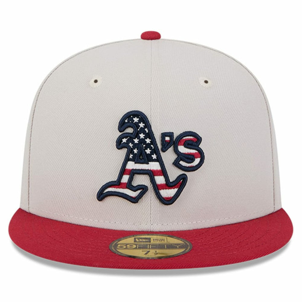 Athletics New Era 2024 Fourth of July 59FIFTY Fitted Hat - MLB