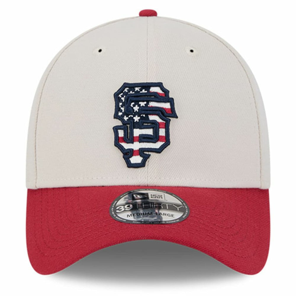 San Francisco Giants New Era 2024 Fourth of July 39THIRTY Flex Hat - MLB