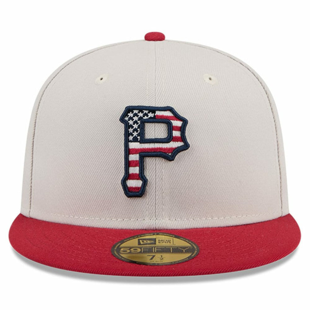 Pittsburgh Pirates New Era 2024 Fourth of July 59FIFTY Fitted Hat - MLB