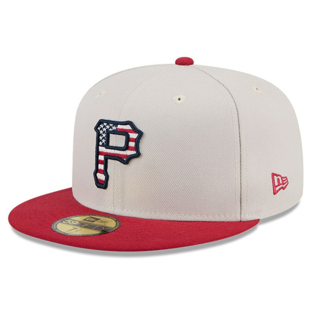 Pittsburgh Pirates New Era 2024 Fourth of July 59FIFTY Fitted Hat - MLB