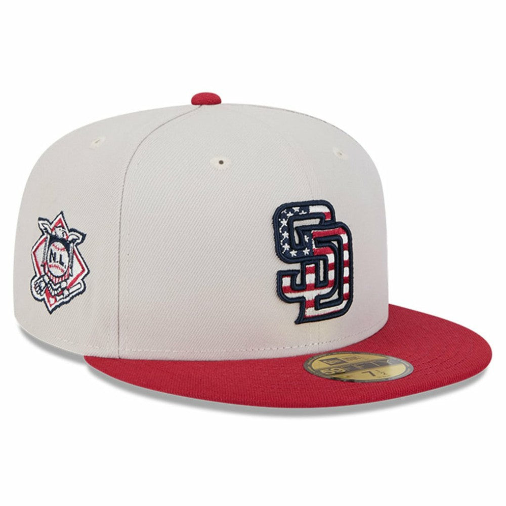 San Diego Padres New Era 2024 Fourth of July 59FIFTY Fitted Hat - MLB