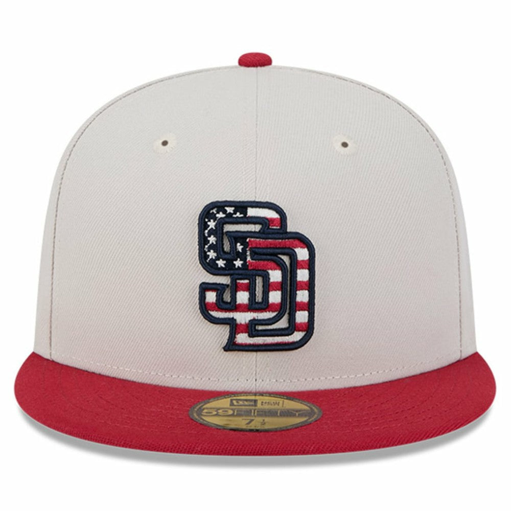 San Diego Padres New Era 2024 Fourth of July 59FIFTY Fitted Hat - MLB