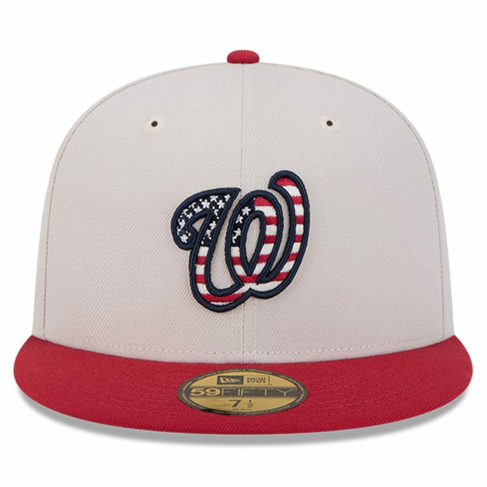 Washington Nationals New Era 2024 Fourth of July 59FIFTY Fitted Hat - MLB