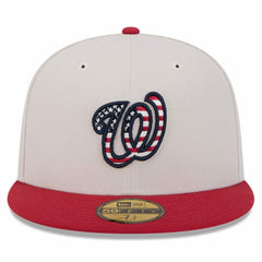 Washington Nationals New Era 2024 Fourth of July 59FIFTY Fitted Hat - MLB