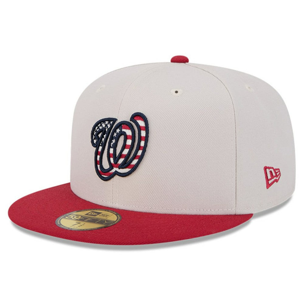 Washington Nationals New Era 2024 Fourth of July 59FIFTY Fitted Hat - MLB