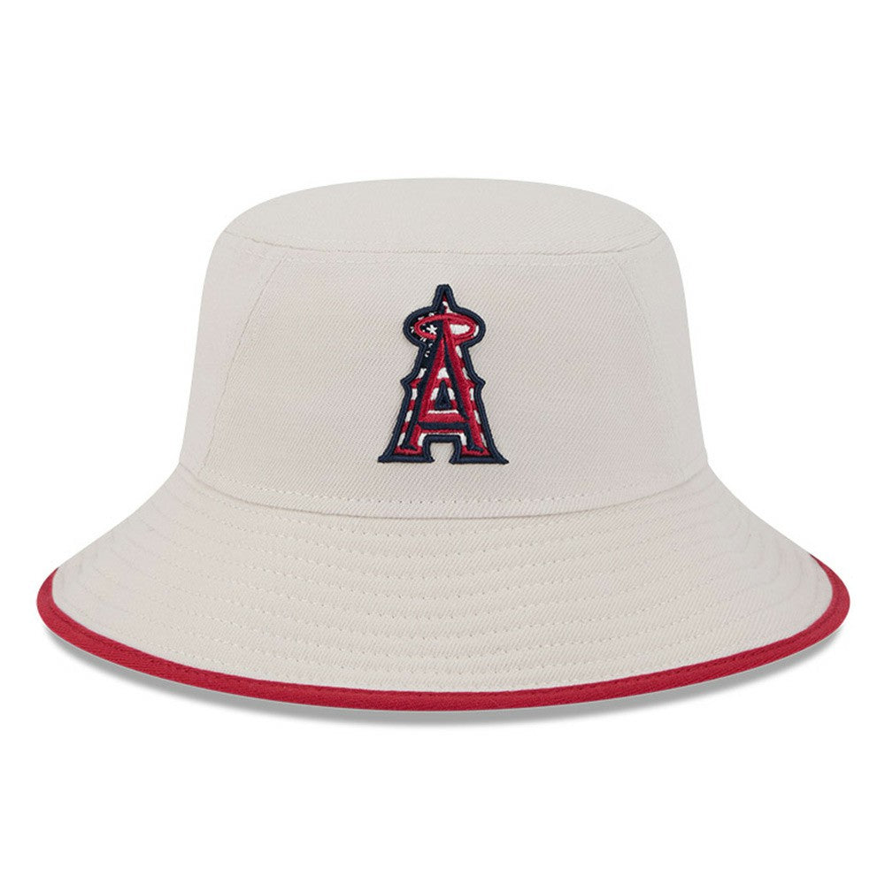 Los Angeles Angels New Era 2024 Fourth of July Bucket Hat - MLB