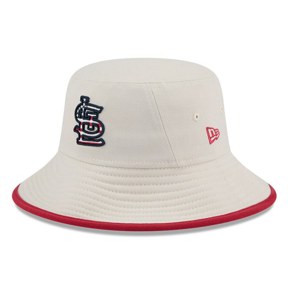 St. Louis Cardinals New Era 2024 Fourth of July Bucket Hat - MLB