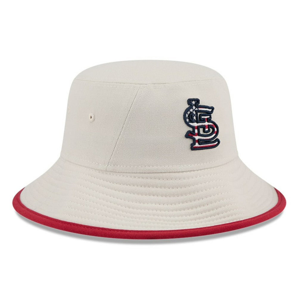 St. Louis Cardinals New Era 2024 Fourth of July Bucket Hat - MLB