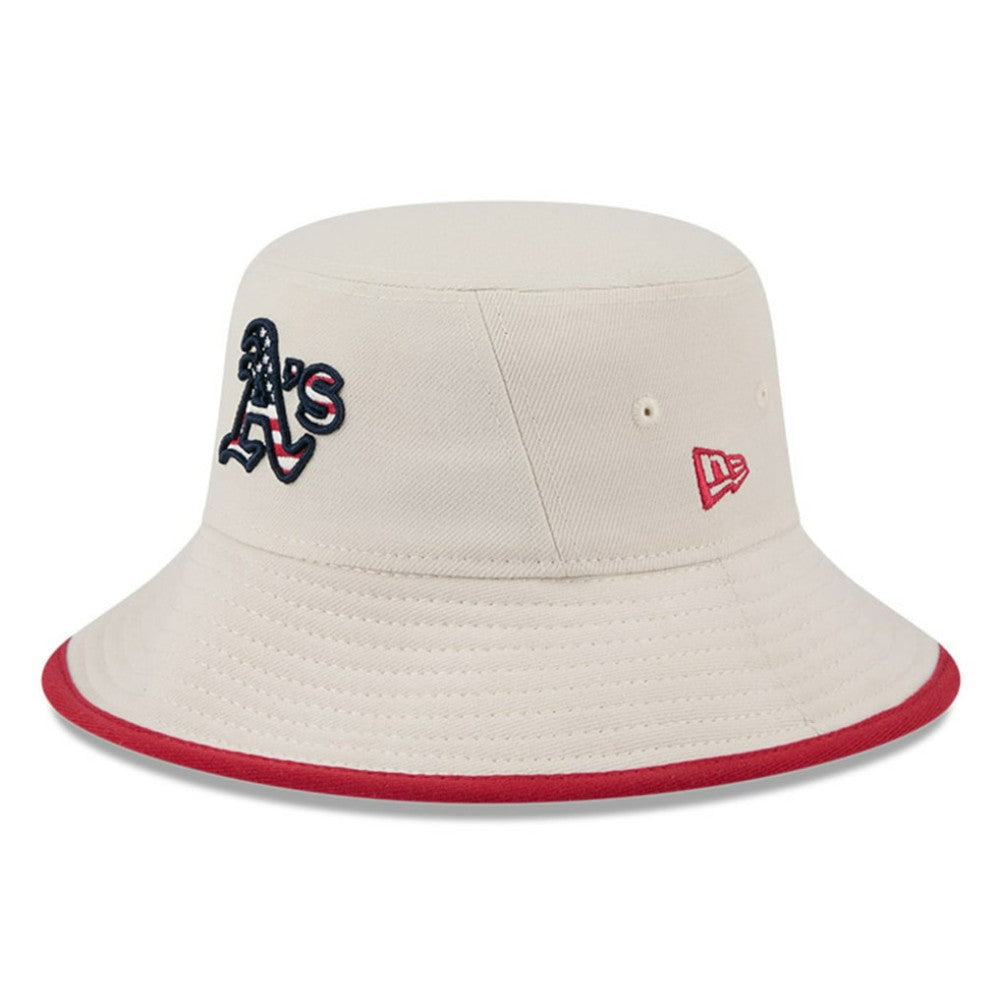 Athletics New Era 2024 Fourth of July Bucket Hat - MLB