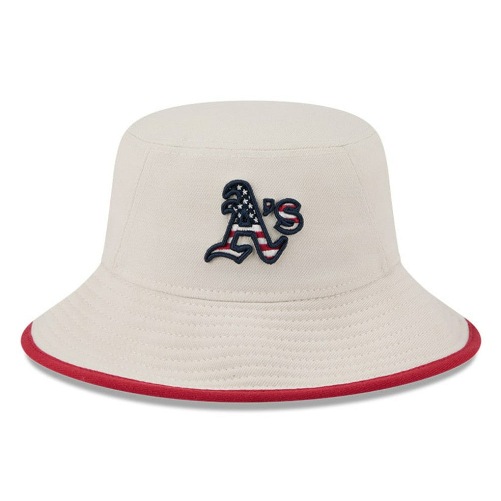 Athletics New Era 2024 Fourth of July Bucket Hat - MLB