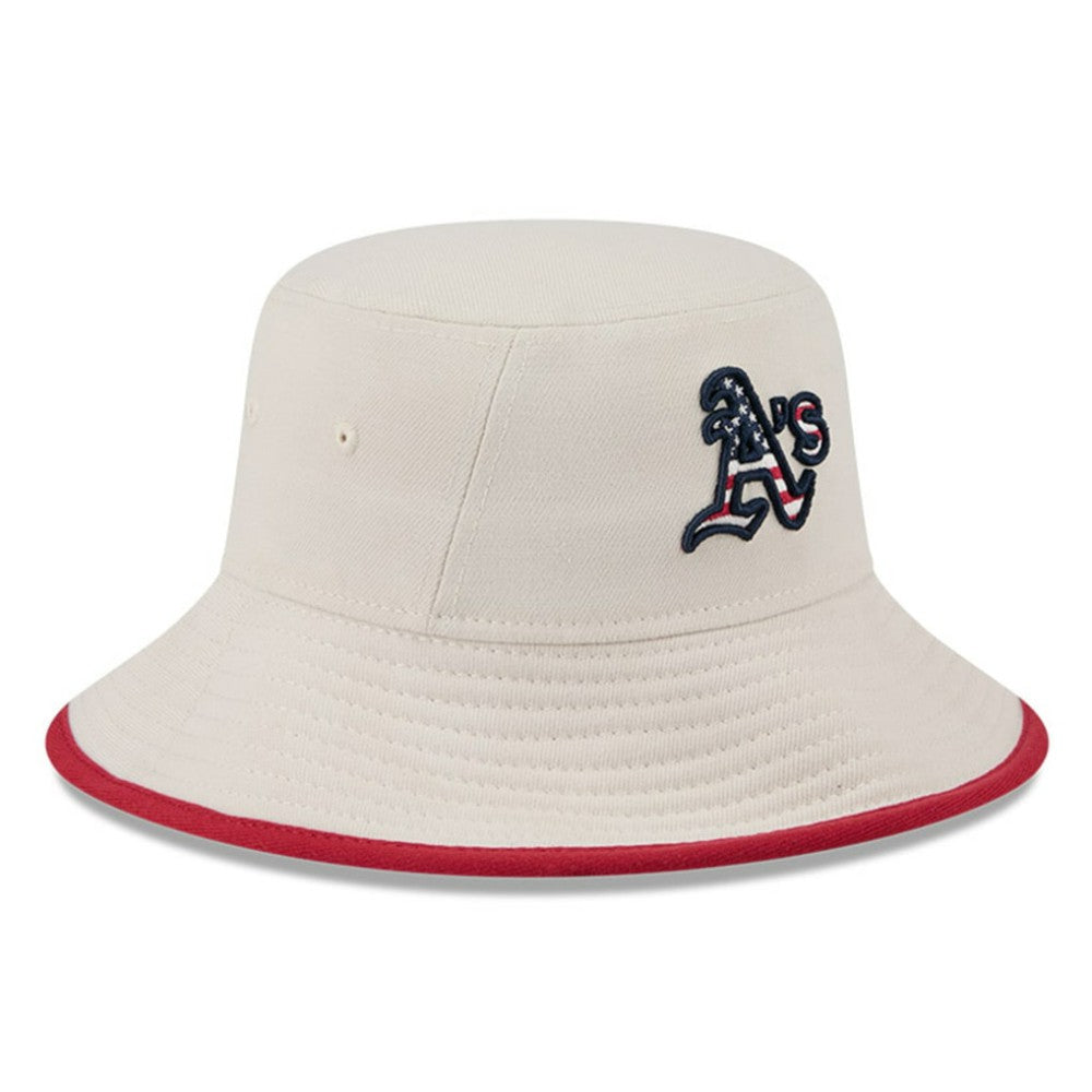 Athletics New Era 2024 Fourth of July Bucket Hat - MLB