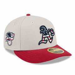 Athletics New Era 2024 Fourth of July Low Profile 59FIFTY Fitted Hat - MLB