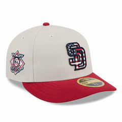 San Diego Padres New Era 2024 Fourth of July Low Profile 59FIFTY Fitted Hat - MLB