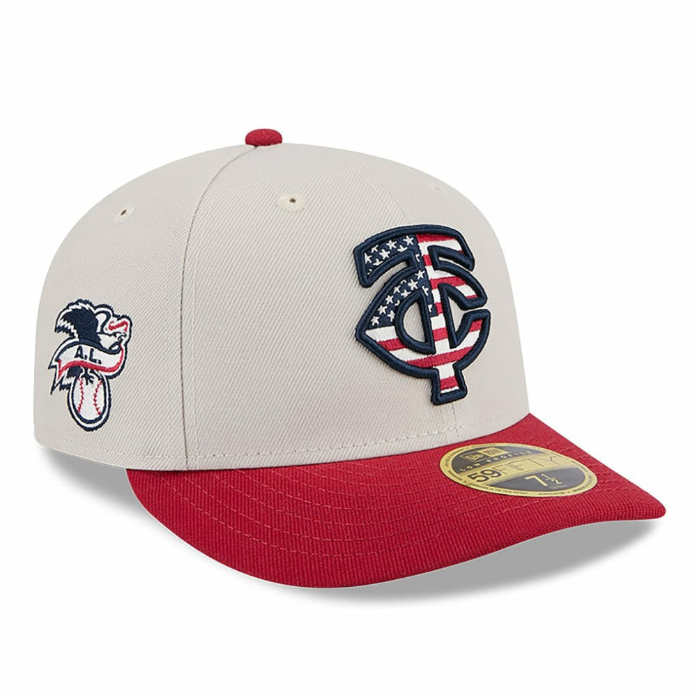 Minnesota Twins New Era 2024 Fourth of July Low Profile 59FIFTY Fitted Hat - MLB