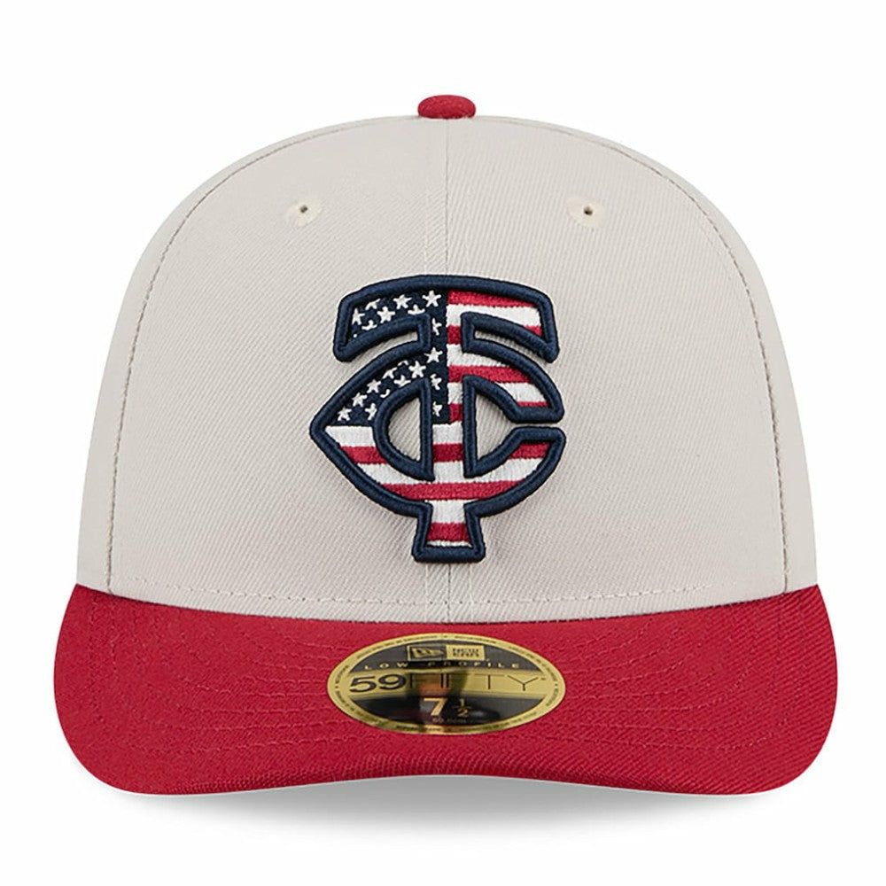 Minnesota Twins New Era 2024 Fourth of July Low Profile 59FIFTY Fitted Hat - MLB