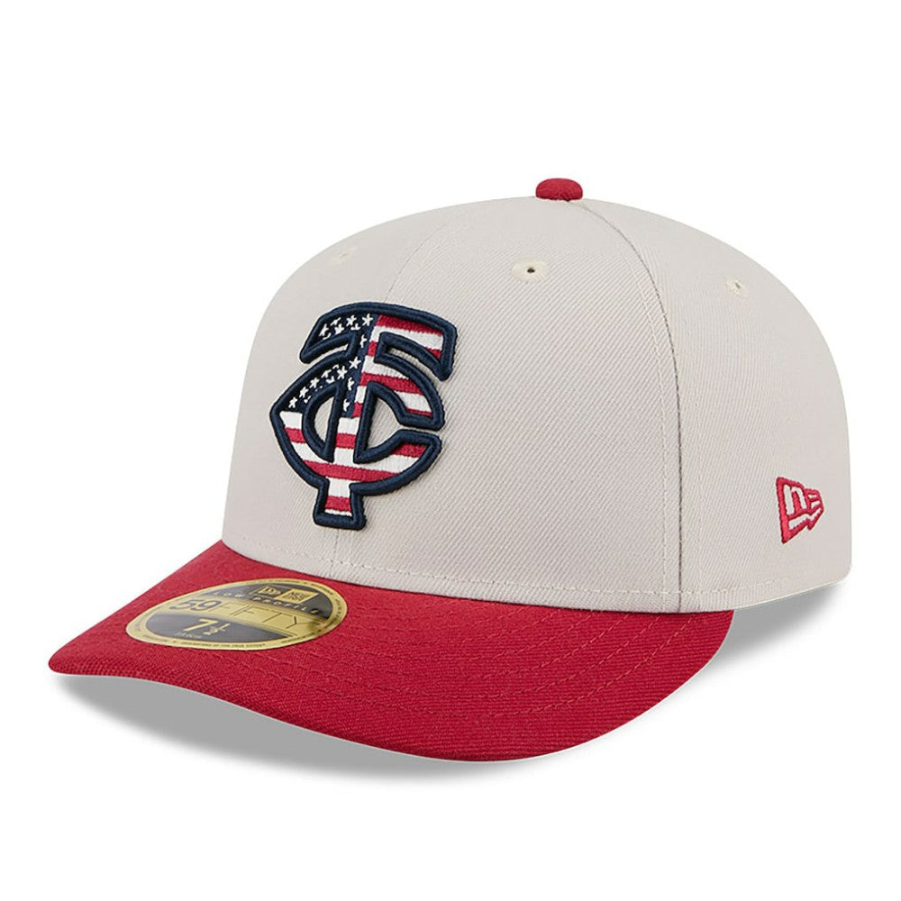 Minnesota Twins New Era 2024 Fourth of July Low Profile 59FIFTY Fitted Hat - MLB