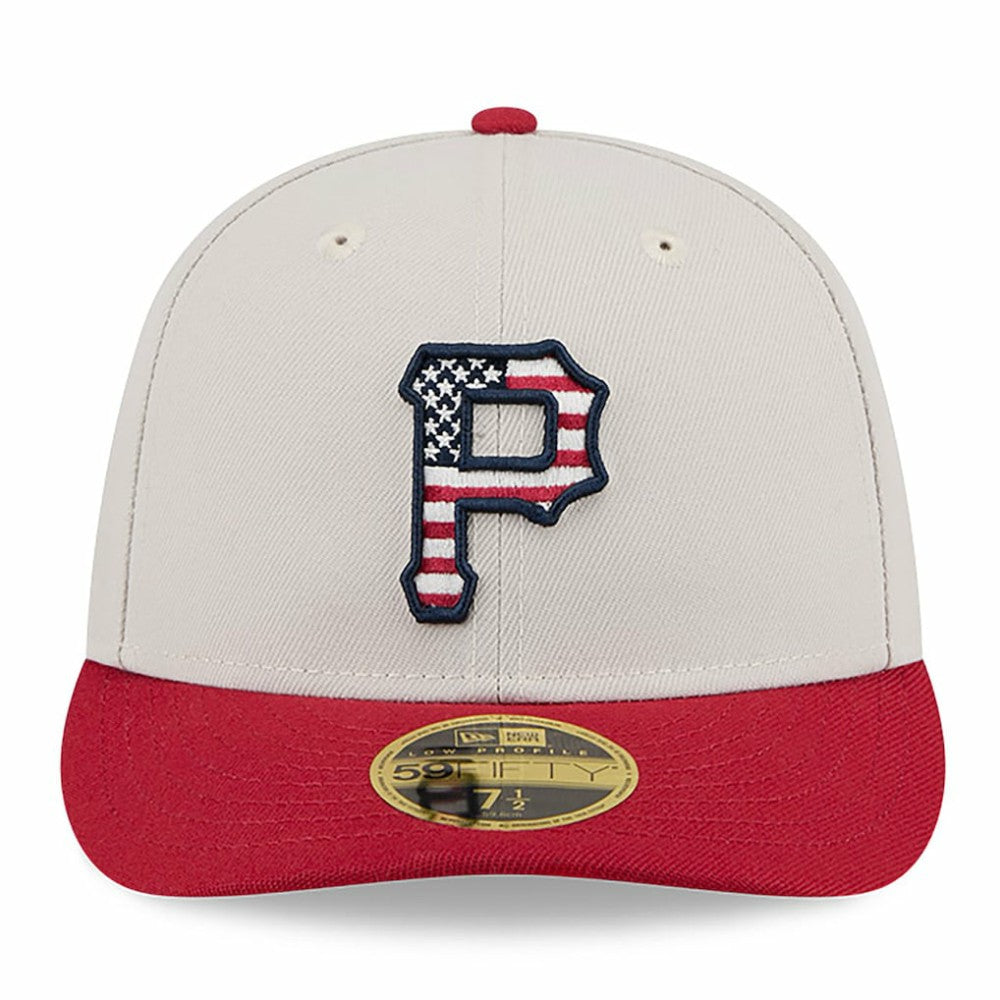 Pittsburgh Pirates New Era 2024 Fourth of July Low Profile 59FIFTY Fitted Hat - MLB