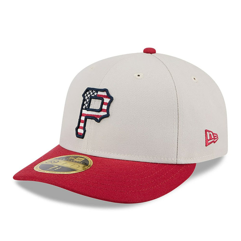 Pittsburgh Pirates New Era 2024 Fourth of July Low Profile 59FIFTY Fitted Hat - MLB