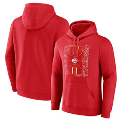 Atlanta Hawks Michelob Ultra Full Court Pullover Hoodie - Red - NBA