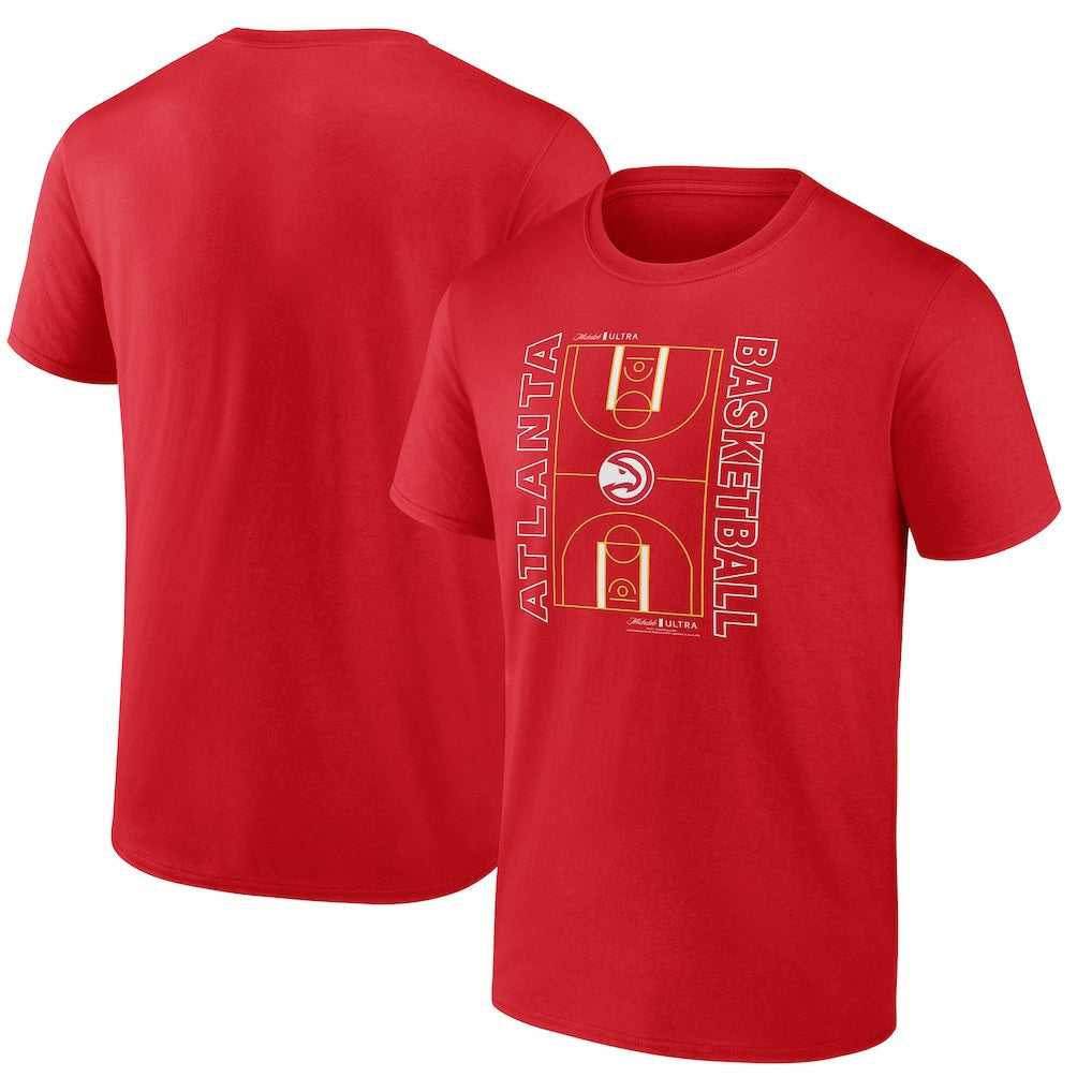 Atlanta Hawks Michelob Ultra Full Court T-Shirt - Red - NBA