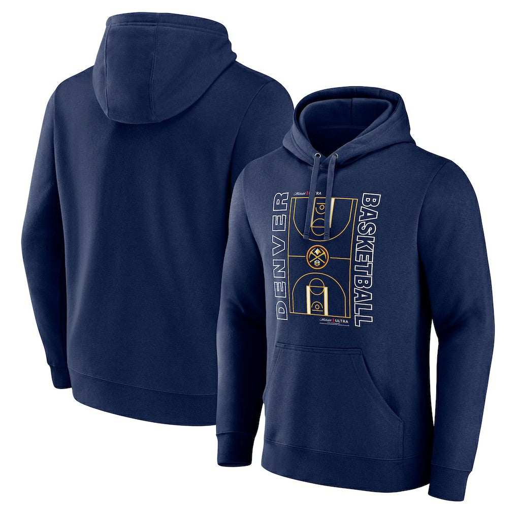 Denver Nuggets Michelob Ultra Full Court Pullover Hoodie - Navy - NBA