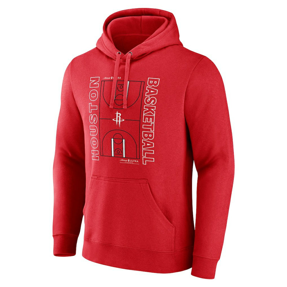 Houston Rockets Michelob Ultra Full Court Pullover Hoodie - Red - NBA