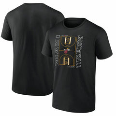Miami Heat Michelob Ultra Full Court T-Shirt - Black - NBA