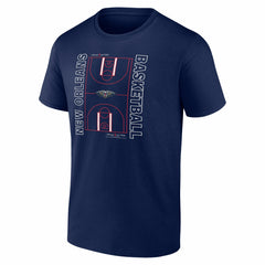 New Orleans Pelicans Michelob Ultra Full Court T-Shirt - Navy - NBA