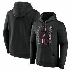 Portland Trail Blazers Michelob Ultra Full Court Pullover Hoodie - Black - NBA