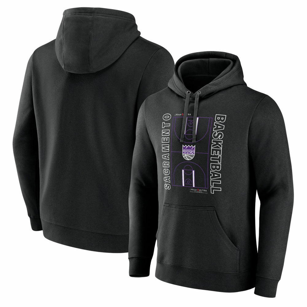 Sacramento Kings Michelob Ultra Full Court Pullover Hoodie - Black - NBA