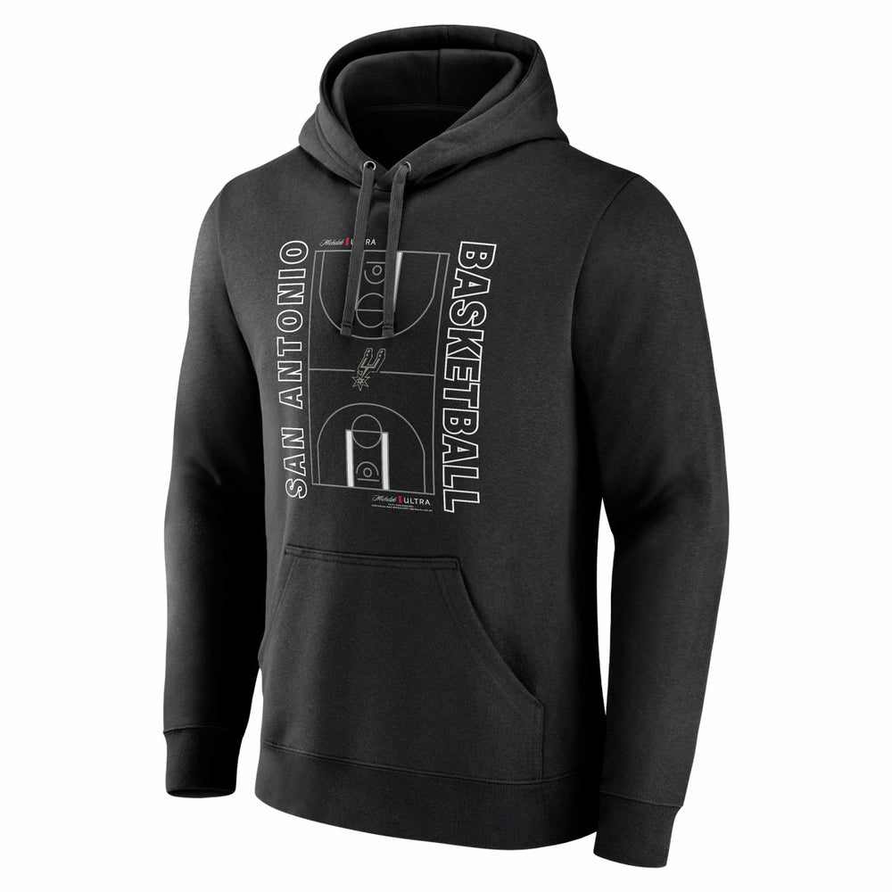 San Antonio Spurs Michelob Ultra Full Court Pullover Hoodie - Black - NBA
